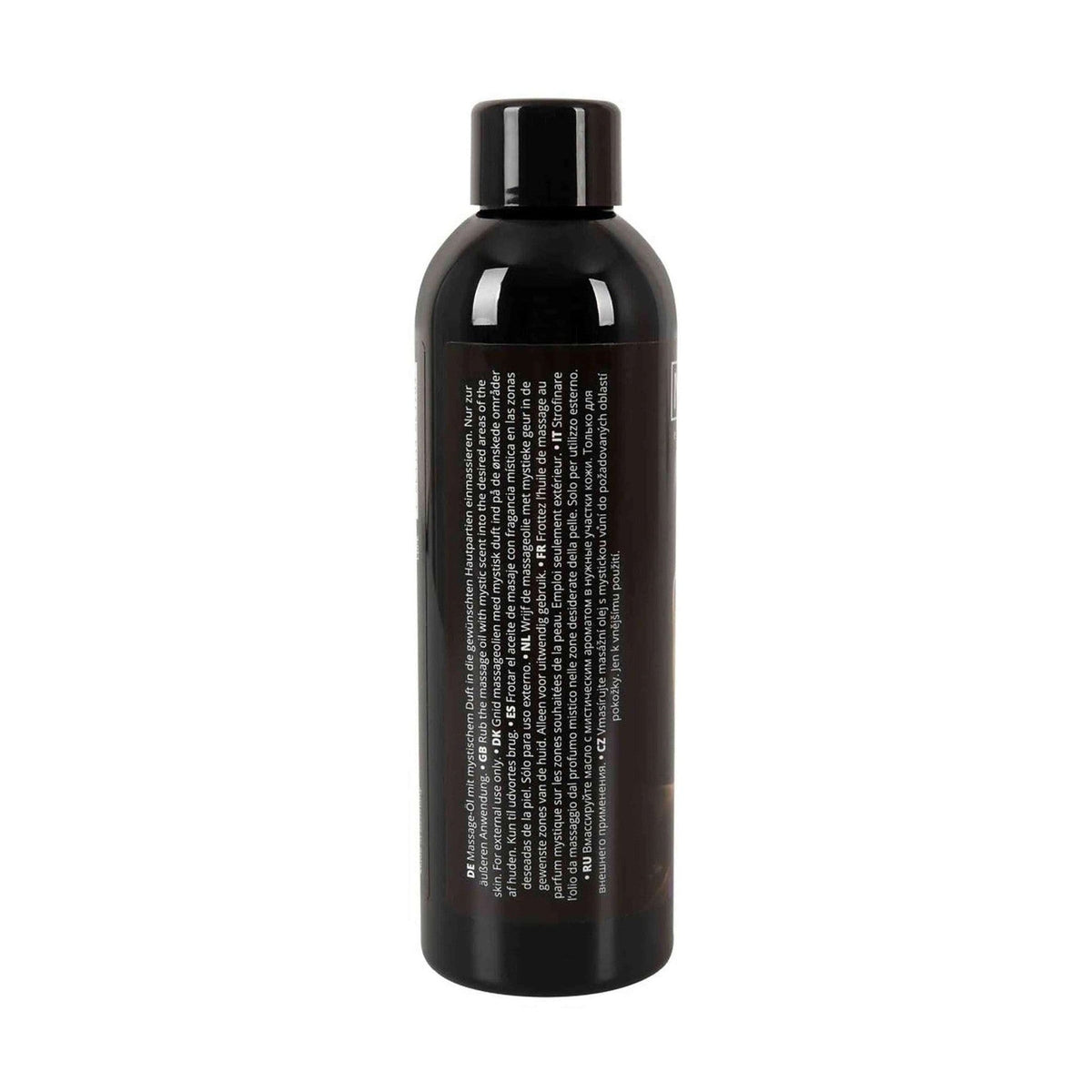 Retro bottiglia olio massaggio erotico Magoon istruzioni multilingue