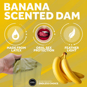 Oral Dams Gusto Banana