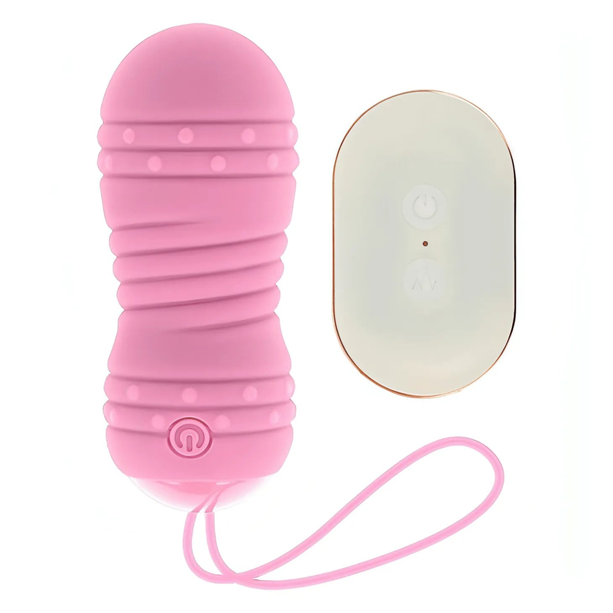 Ovetto Vibrante Wireless con Perle Roteanti