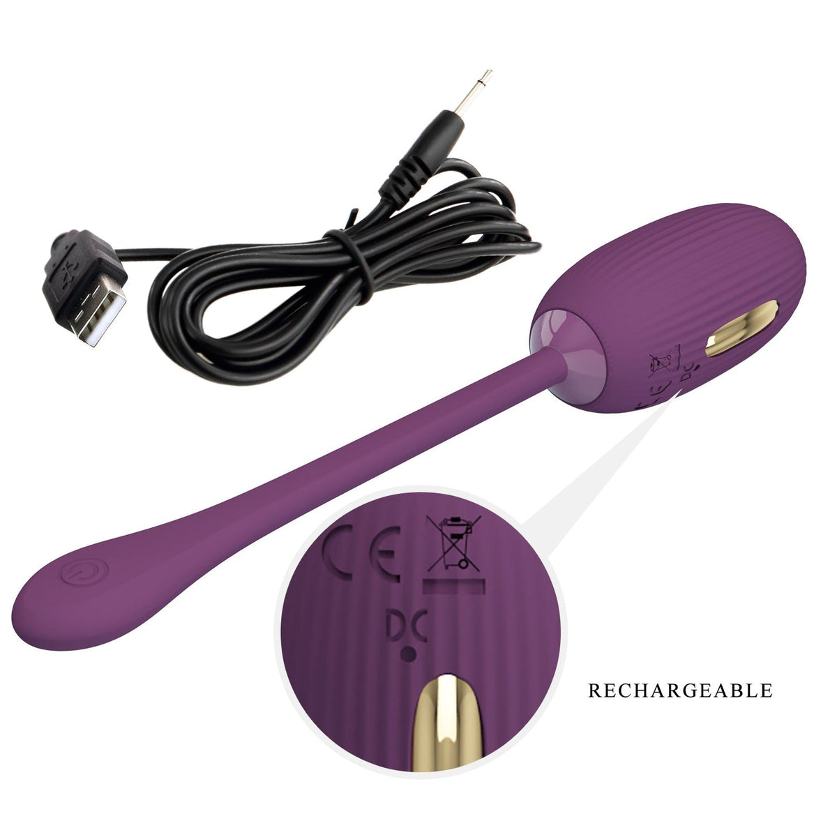 Ovetto Wireless con Elettrostimolazione e Vibrazione