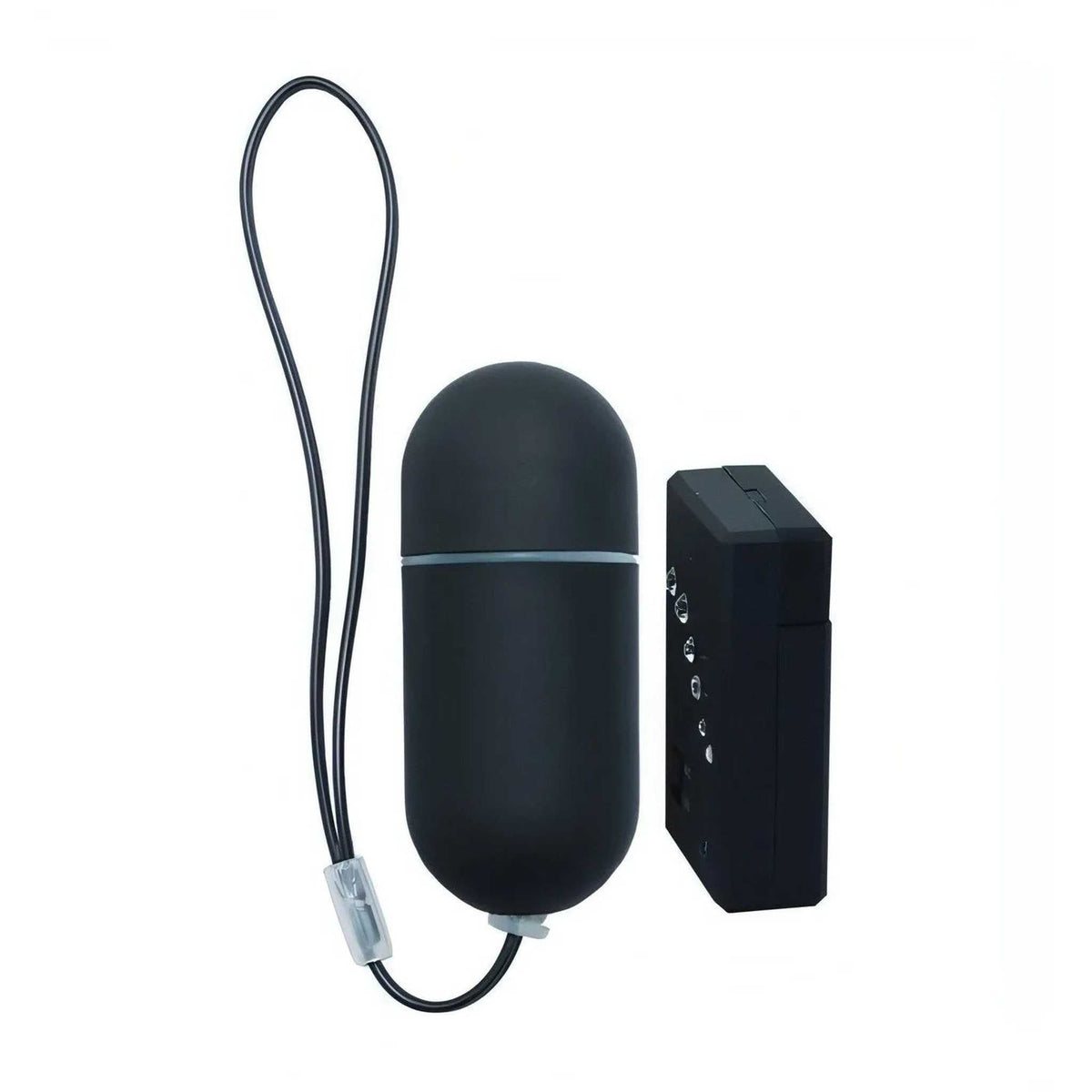 Ovetto vibrante Wireless in 100% silicone medicale - Nero