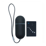 Ovetto vibrante Wireless in 100% silicone medicale - Nero