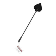 Paddle in silicone nero Asso di Picche Fetish Fantasy Series con manico ergonomico