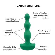 Palline Anali Vibrante in Silicone