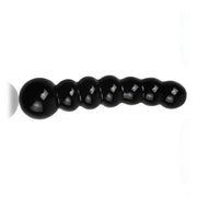 Palline anali in vetro - Nero