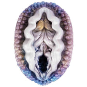 Toy masturbatore GEEBA Deep Sea Secret vista frontale silicone liquido perla iridescente