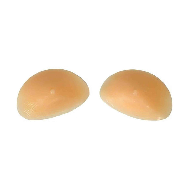 Protesi seno in silicone colore pelle chiaro forma naturale per reggiseno invisibile