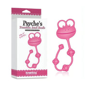 Confezione Psyche's Premium Anal Beads silicone rosa