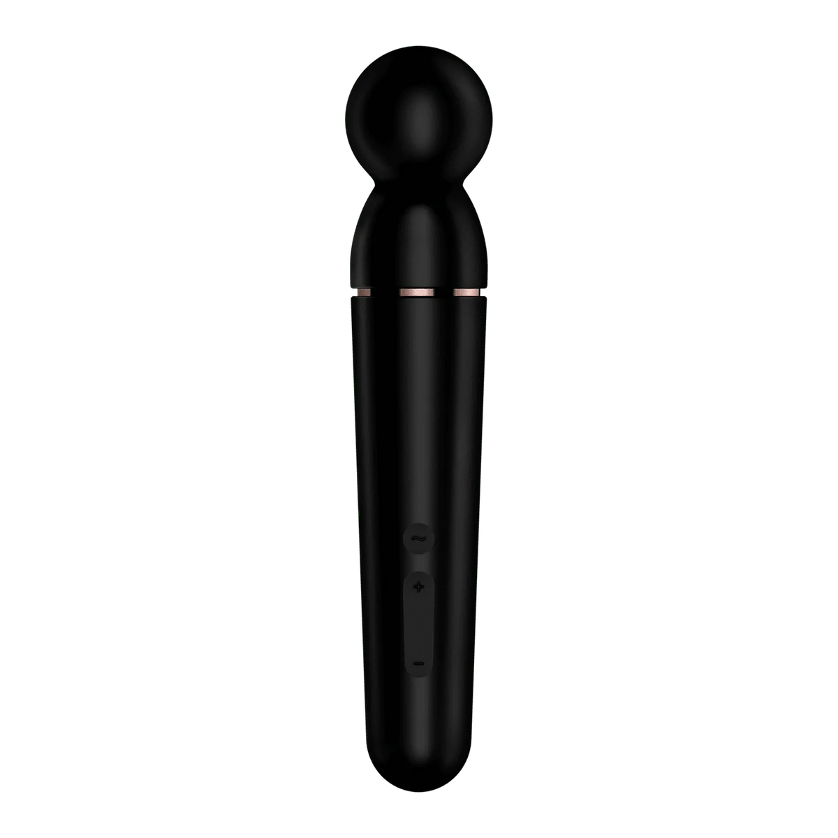 Vibratore Planet Wand-er nero pulsanti onde e croce