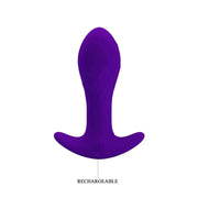Plug Anale Vibrante, Ricaricabile, Impermeabile