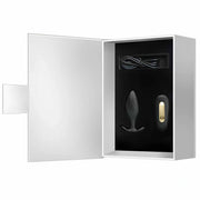 Plug Anale Wireless con Potente motore da 12 modalità di vibrazione - Ricaricabile, Impermeabile, Nero