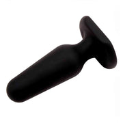 Plug Anale in Silicone Anallergico - Nero, 6.5 cm