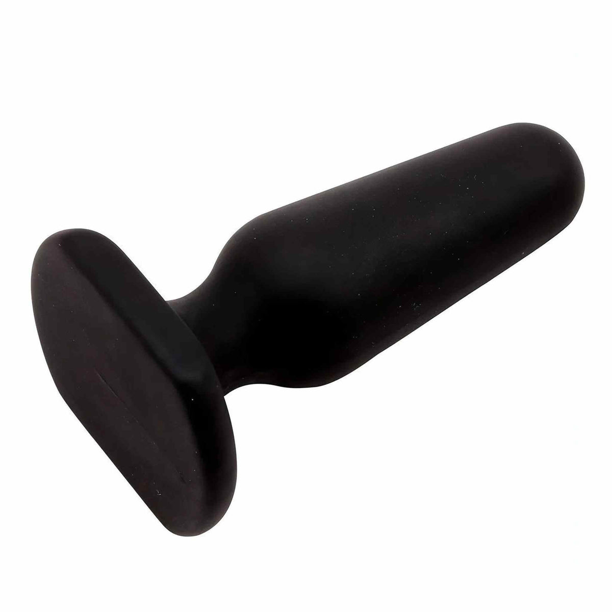 Plug Anale in Silicone Anallergico - Nero, 6.5 cm