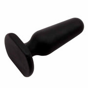 Plug Anale in Silicone Anallergico - Nero, 6.5 cm