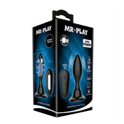 Scatola confezione plug anale vibrante MR PLAY impermeabile e ricaricabile