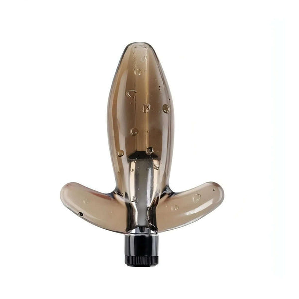 Plug anale vibrante multispeed - Grigio scuro