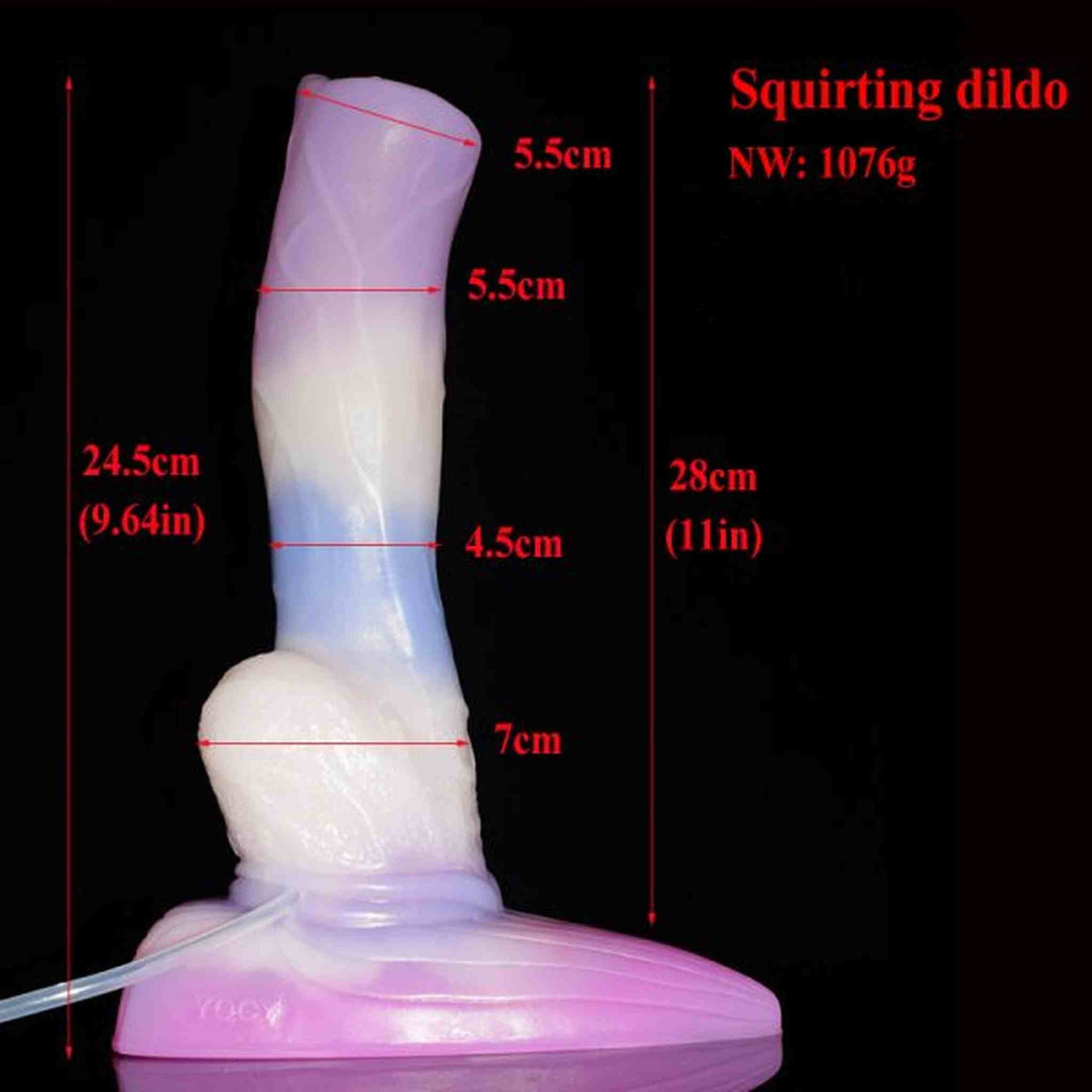 Police Dog GreatDane Squirting Dildo