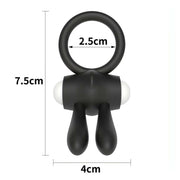 Power Clit Cockring - Nero