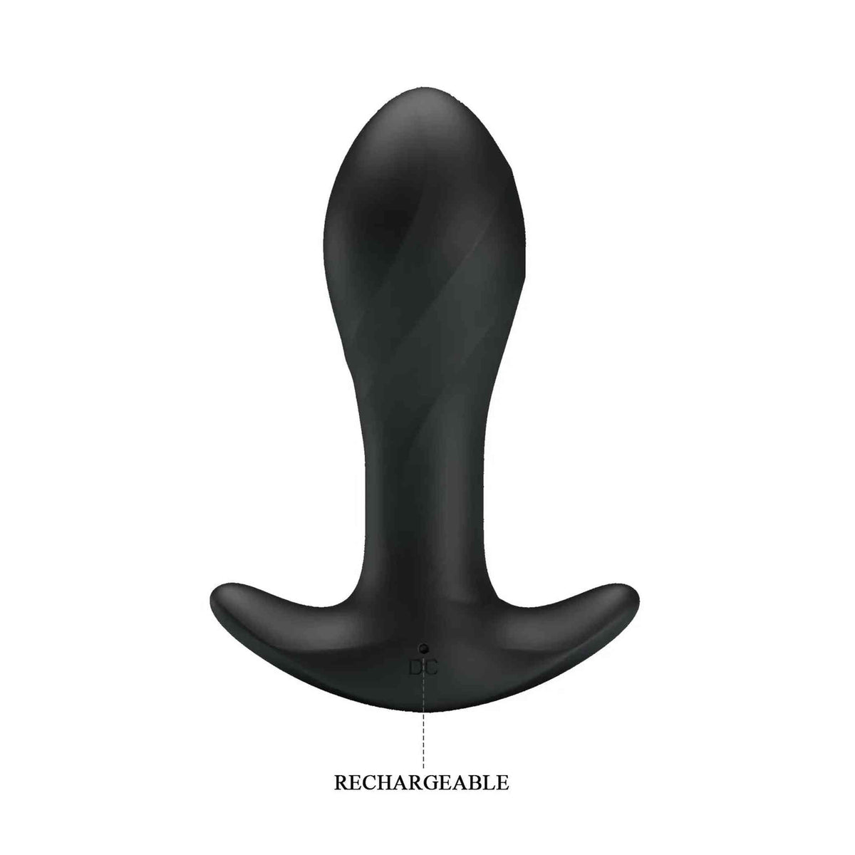Pretty Love Anal Plug Massager Black