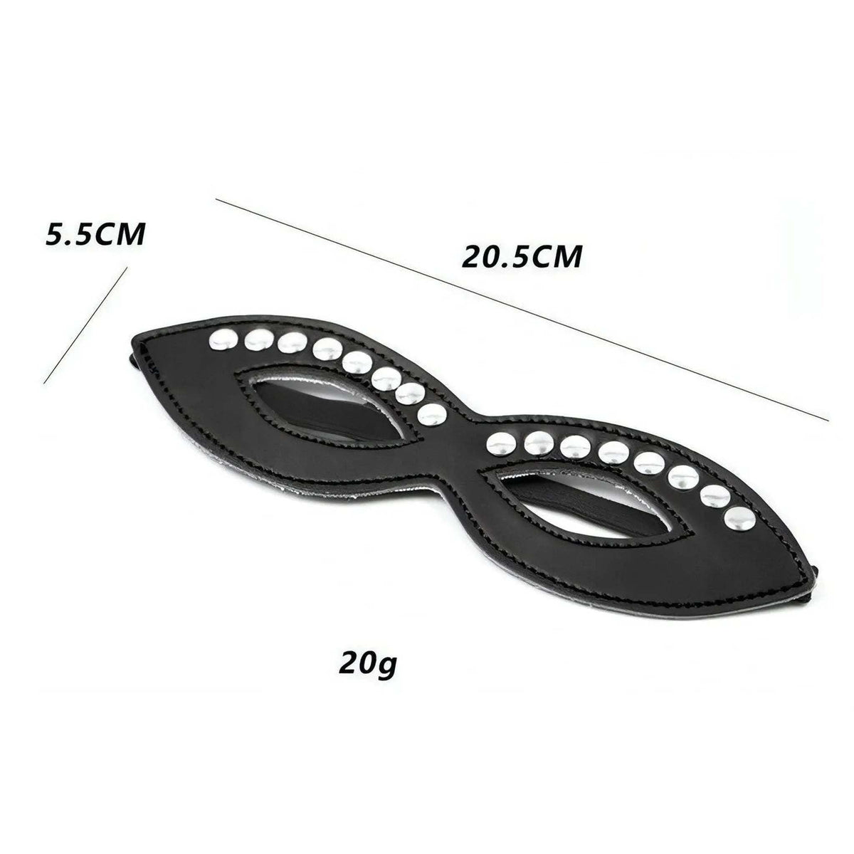 Privacy Open Eyes Mask - Black