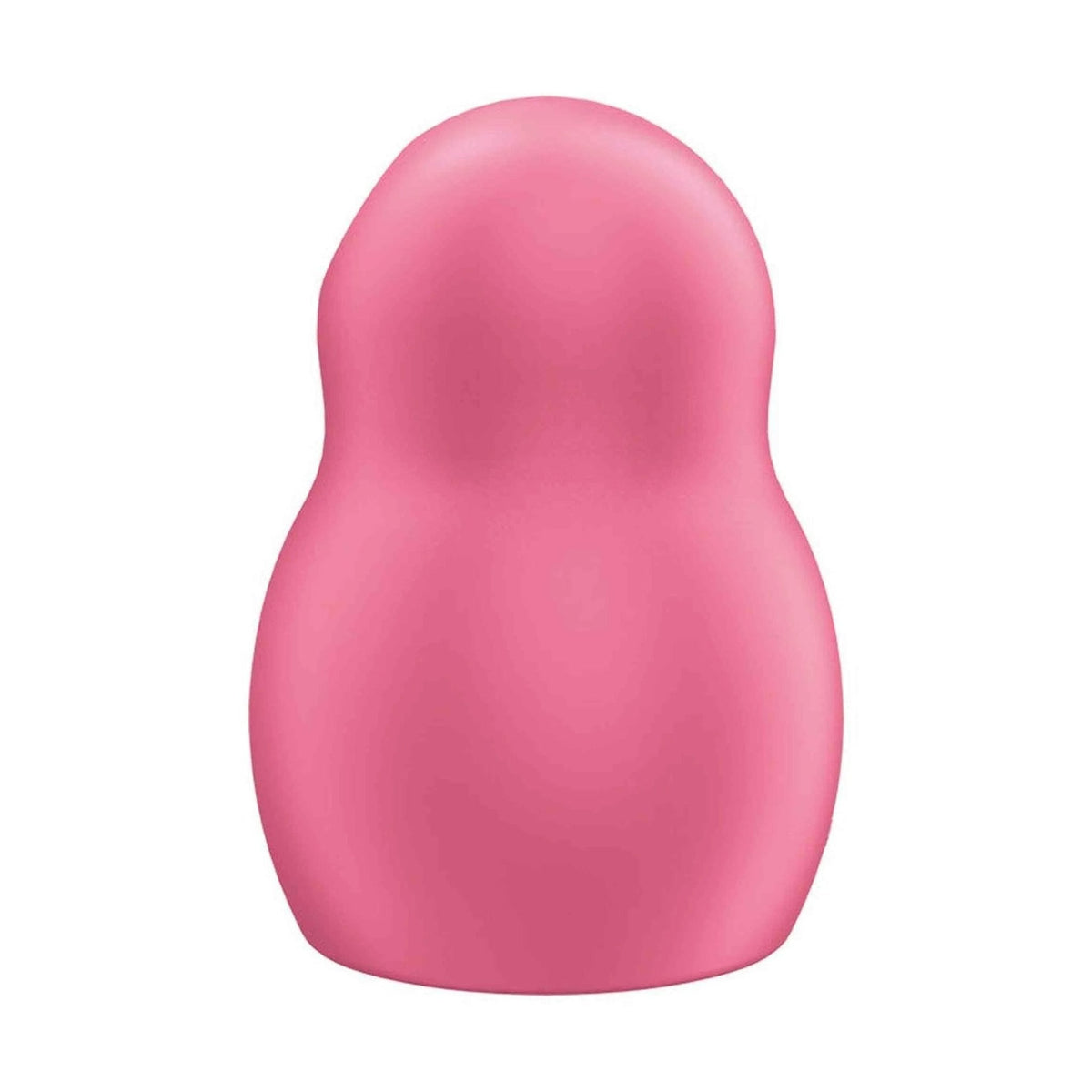 Vibratore Satisfyer Pro To Go 1 rosa vista frontale forma a goccia ampia