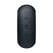 Satisfyer Pro To Go 3 nero con pulsazioni aria e vibrazione, vista frontale