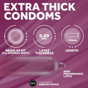 Profilattici Resistenti Ultra Thick 12 pezzi