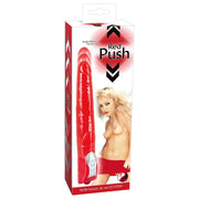Confezione vibratore Red Push You2Toys design rosso bianco con testo tedesco e logo marchio