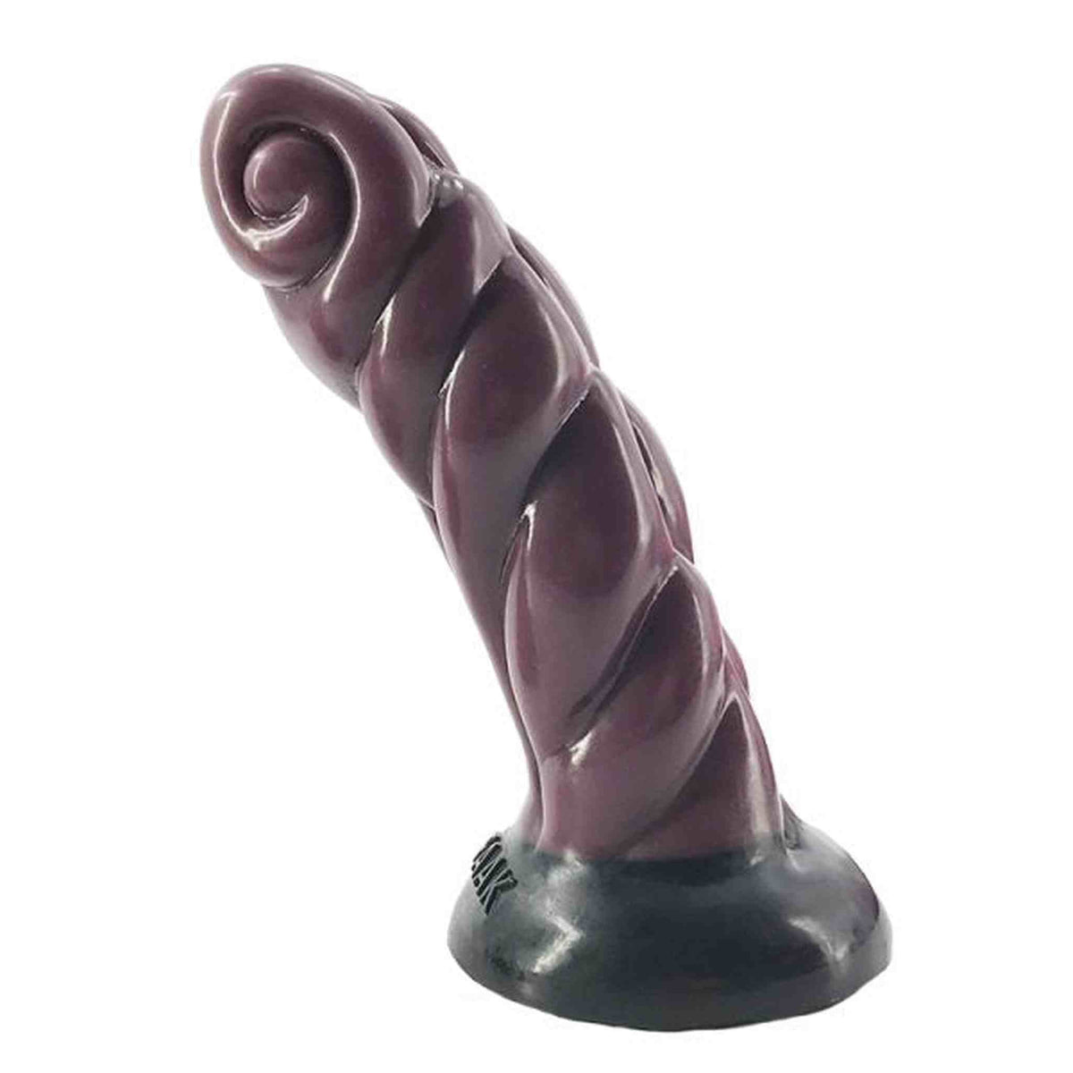 Realistic Sheep Horn Shape Penis with Anal Plug
