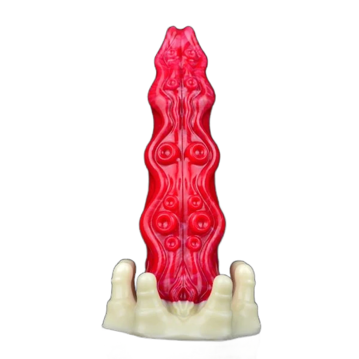 Red Devils Cyril Monster Penis Tentacle Silicone Dildo