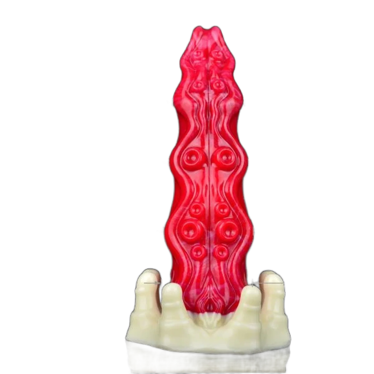 Red Devils Cyril Monster Penis Tentacle Silicone Dildo