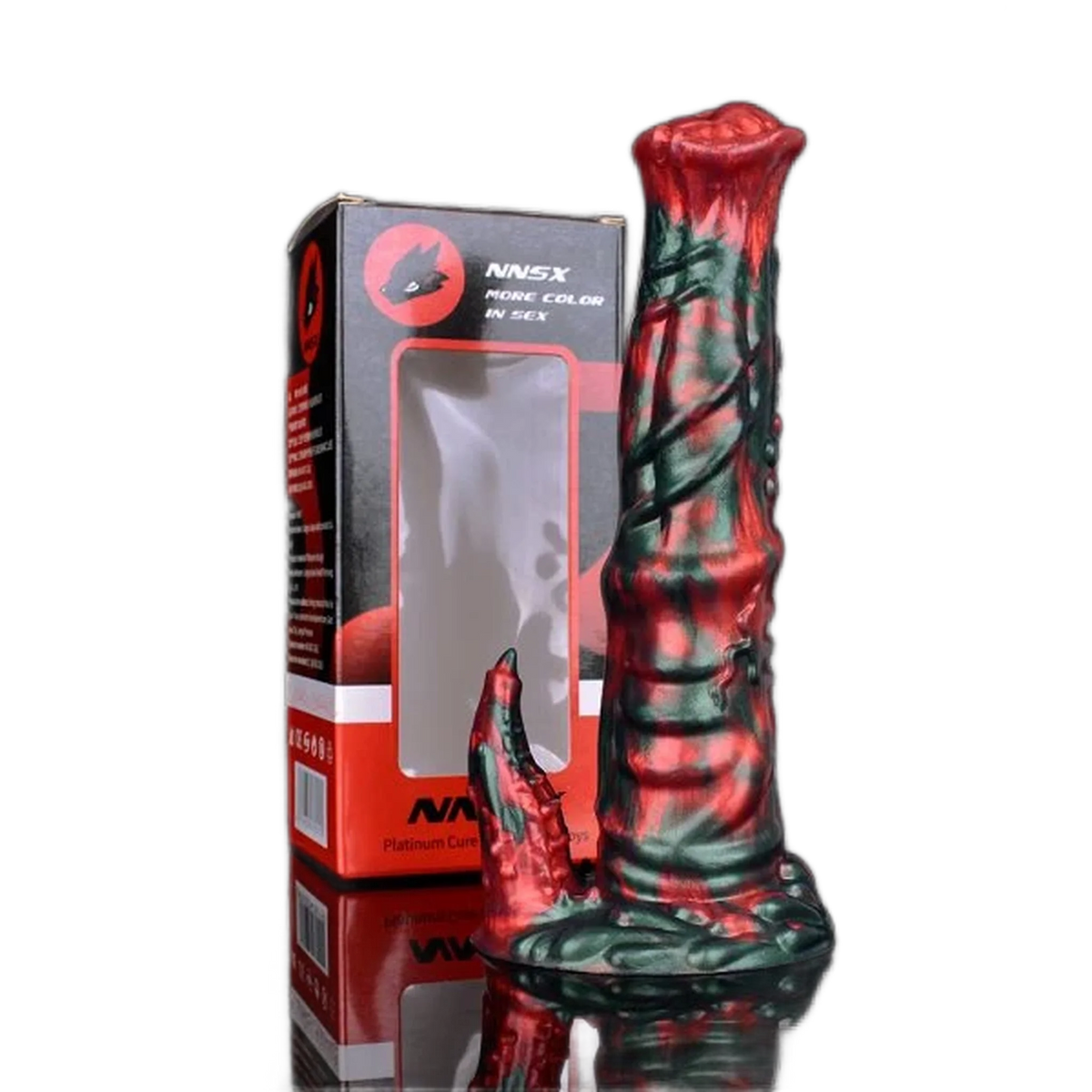 Red Devils Monster Dildo Silicone Dildo For Woman Masturbation