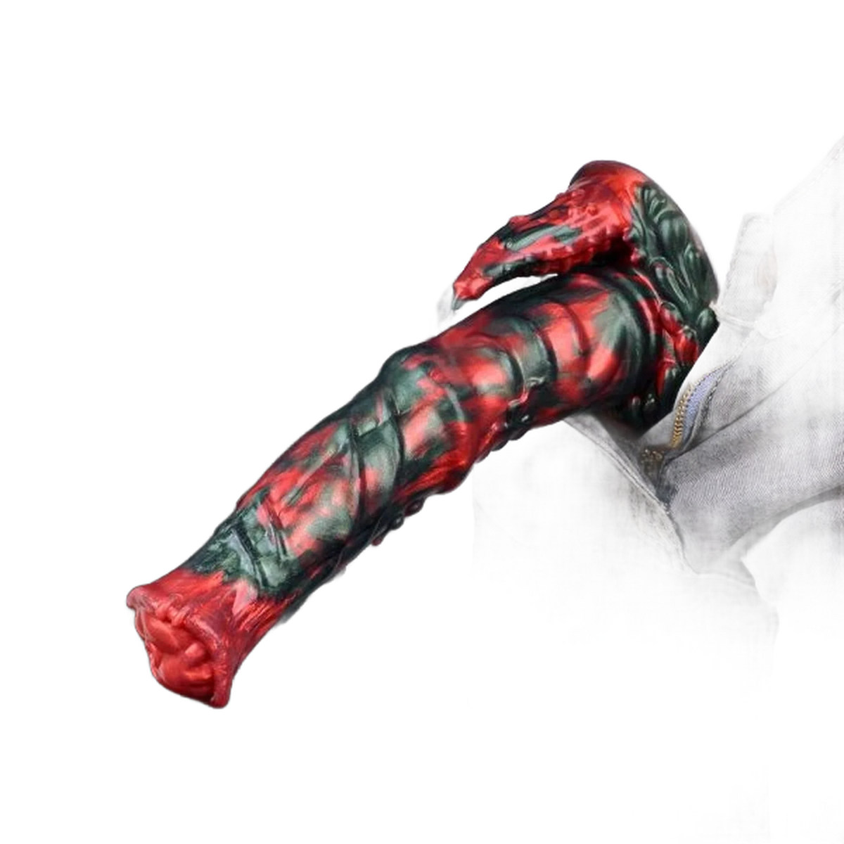 Red Devils Monster Dildo Silicone Dildo For Woman Masturbation