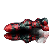 Red Devils Sampson Monster Penis Fantasy Dildo Silicone Dildo