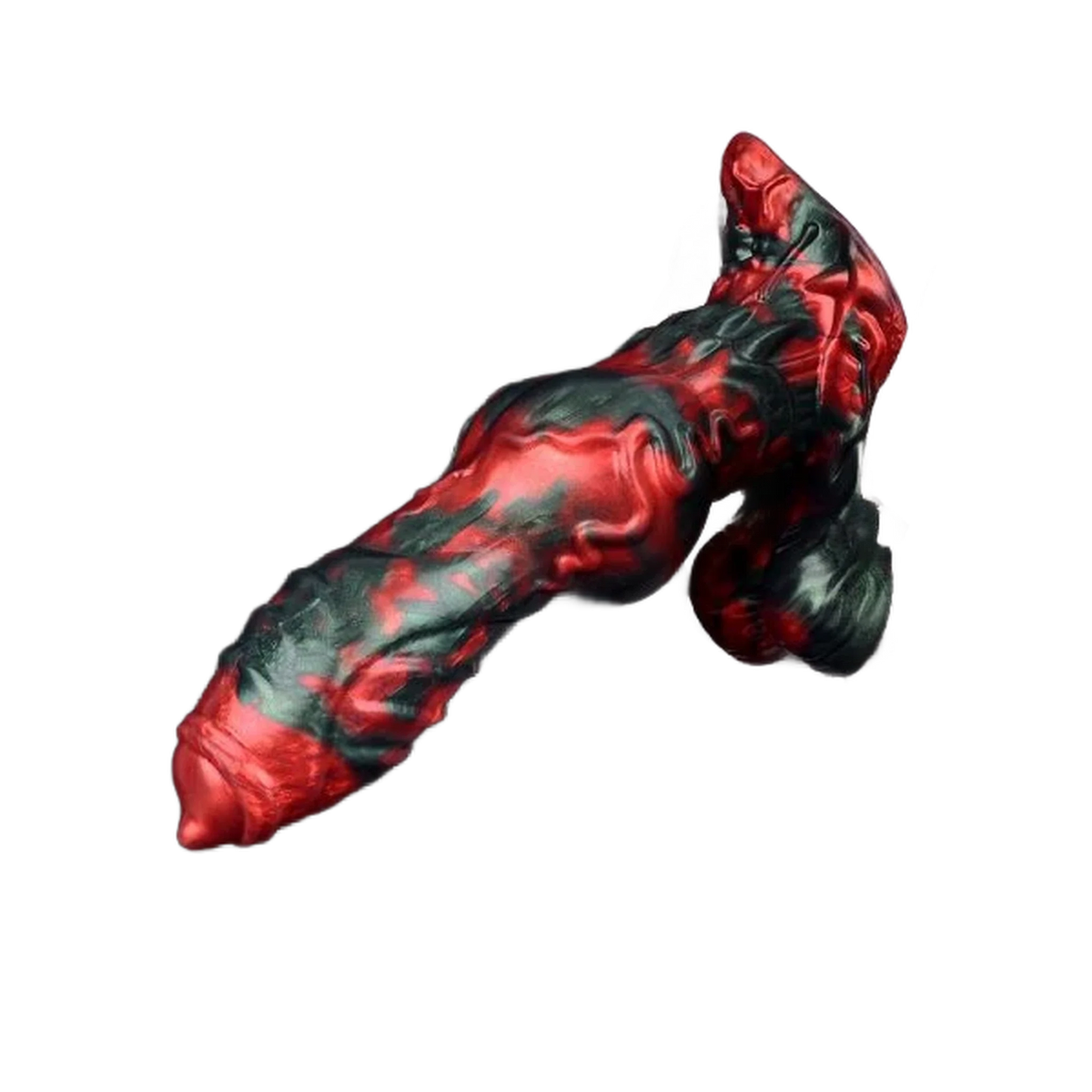 Red Devils Sampson Monster Penis Fantasy Dildo Silicone Dildo