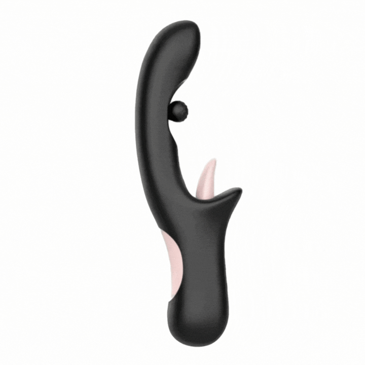 Rolling Rabbit in Silicone Con Lingua Lecca Clitoride