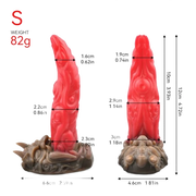 Sakuton Boy Dildo Fantasy Monster Tongue Dildo For Female Masturbation