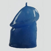 Candela blu intenso Scherzo Candelina forma anatomica con stoppino