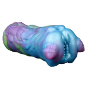 Coniglio marino in silicone liquido Sea Spirit con sfumature blu viola e verde