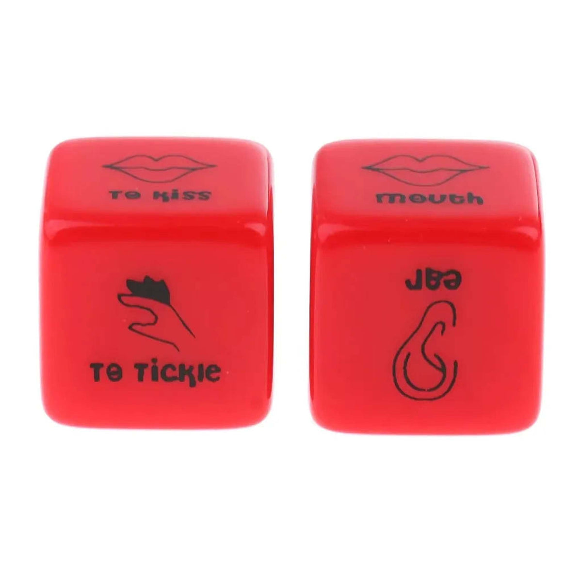Set 2 Love Dice Rossi