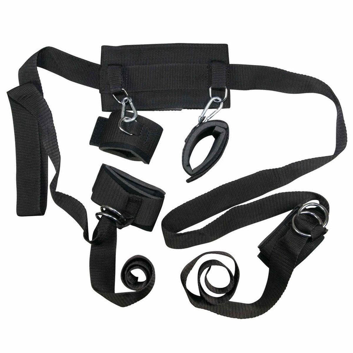 Set Bondage Collare con Cavigliere e Polsiere