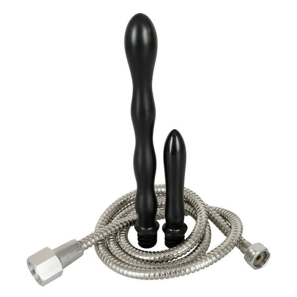 Set di 2 docce intime e Tubo Doccia in Acciaio