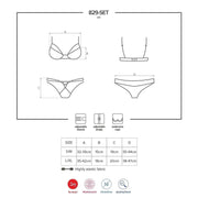 Sexy Completino Rosso Obsessive Tempting Set