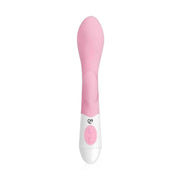 Vibratore a dito in silicone rosa pastello