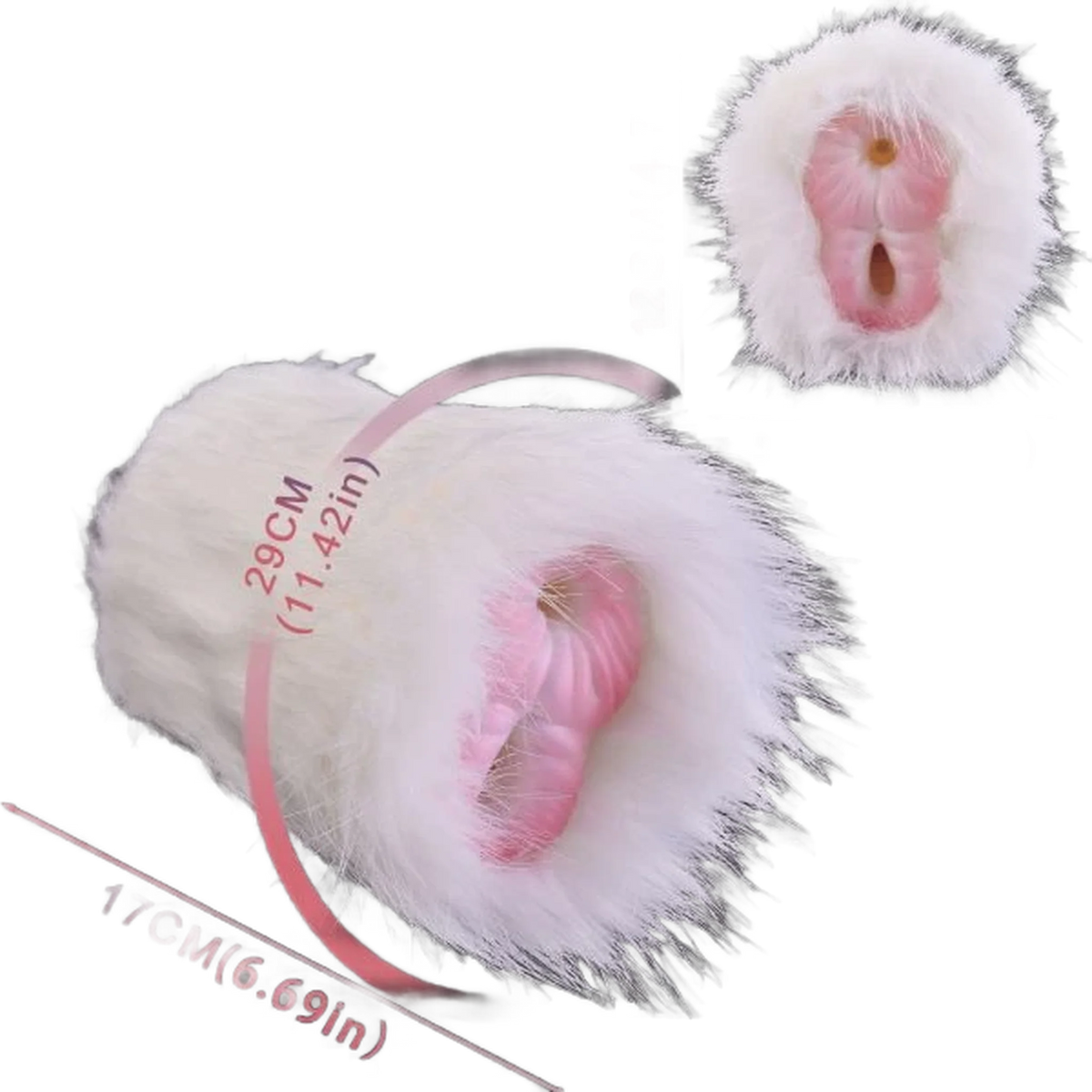 Sheep Plush Toy Silicone Masturbator For Men