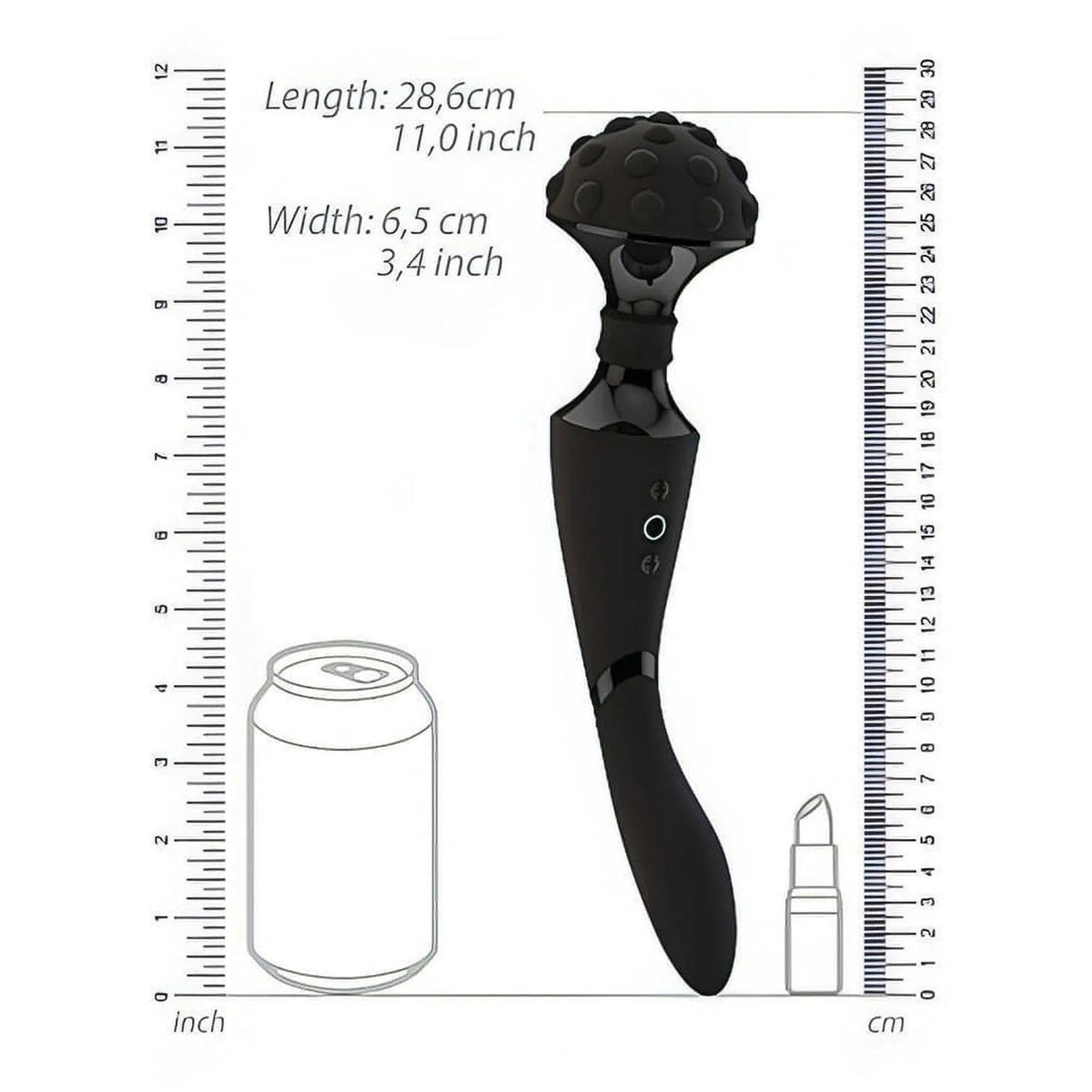 Shiatsu Power Wand Bendable