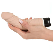 Silicone Classic 2.0 Thick Dick Vibrator - Ricaricabile, 7 diversi programmi di vibrazione, Rosa Carne