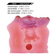 Silicone Vibrating Fantasy Masturbators