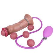 Silicone egg-laying dildo, realistic ovipositor dildo for women