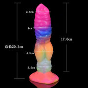 Silicone wolf anal dildo